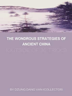 cover image of The Wondrous Strategies of Ancient China (Outside of 36 Tricks)